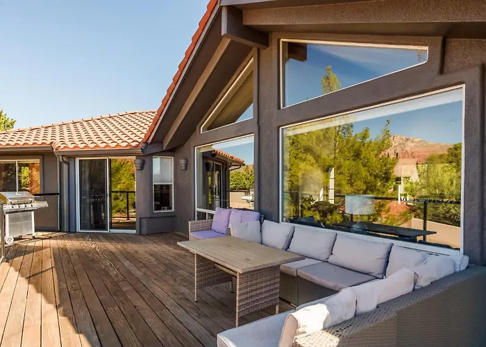 Stunner Hot Tub Red Rock Views * Sedona